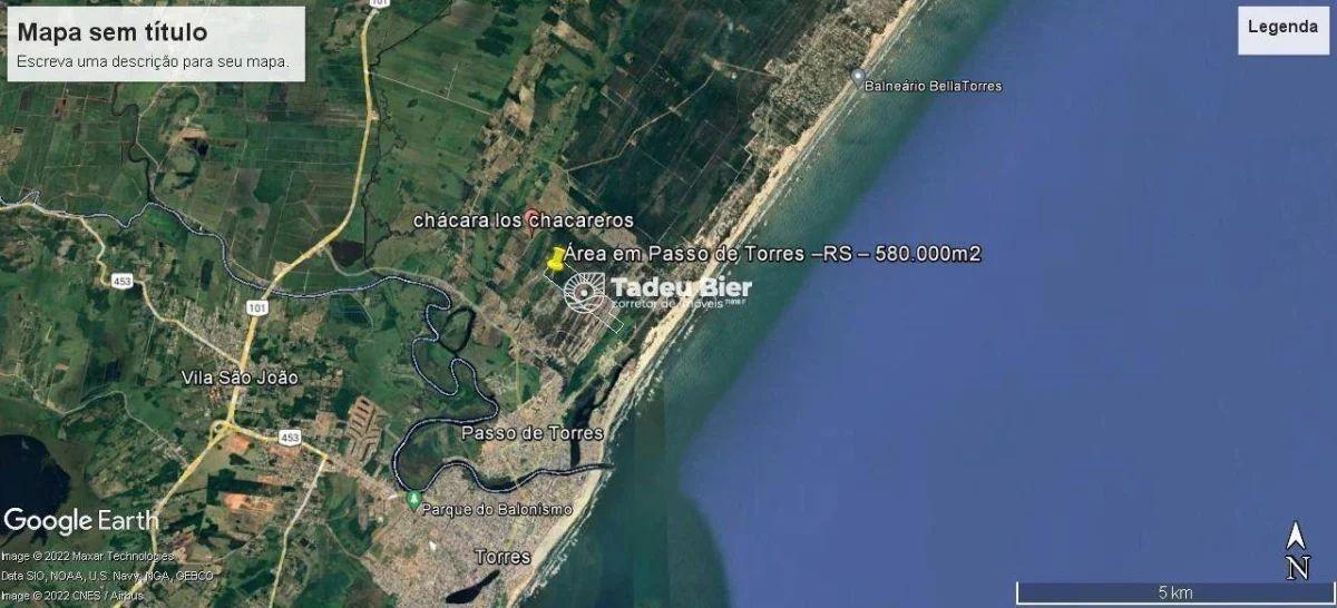 Área, 580.000,00m², à venda em Passo de Torres, Curralinhos - iMóveisTB